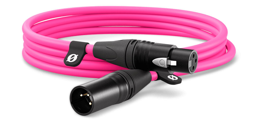 Rode XLR3M-P Cable XLR 3 Metros Rosa 1