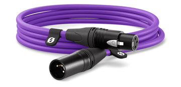 Rode XLR3M-PU Cable XLR 3 Metros Violeta 1