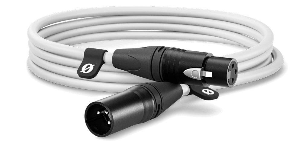 Rode XLR3M-W Cable XLR 3 Metros Blanco 1