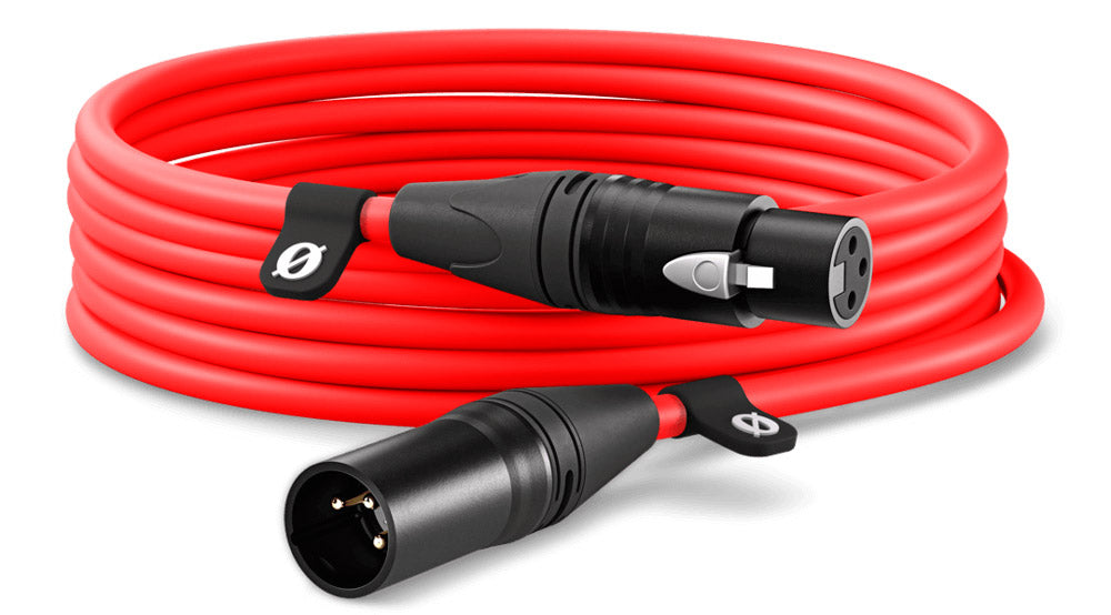 Rode XLR6M-R Cable XLR 6 Metros Rojo 1