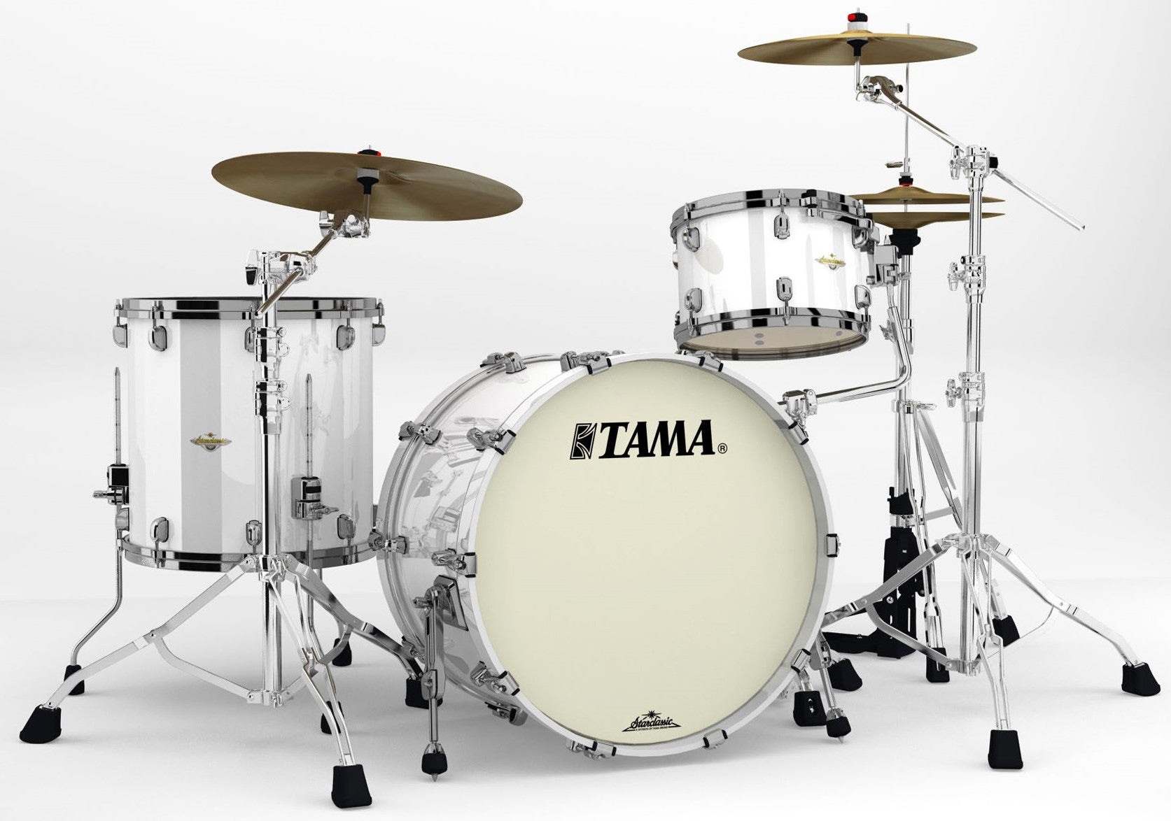 Tama MA32CZBNS PWH Starclassic Maple Batería Acústica Piano White 1