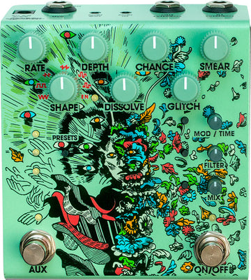 Old Blood Noise Endeavors Parting Green Pedal Glitch 1