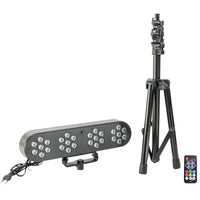 Party FUNLED Set 4 Focos Par de Led con Soporte y Mando a Distancia 3