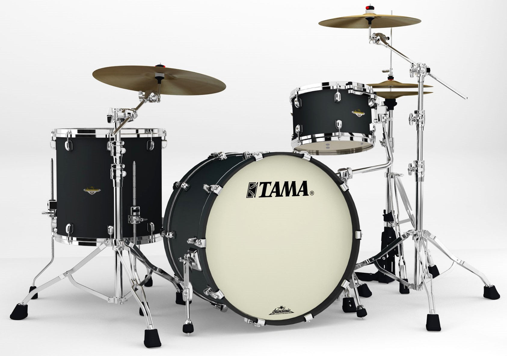 Tama MA32CZS FBK Starclassic Maple Batería Acústica Flat Black 1