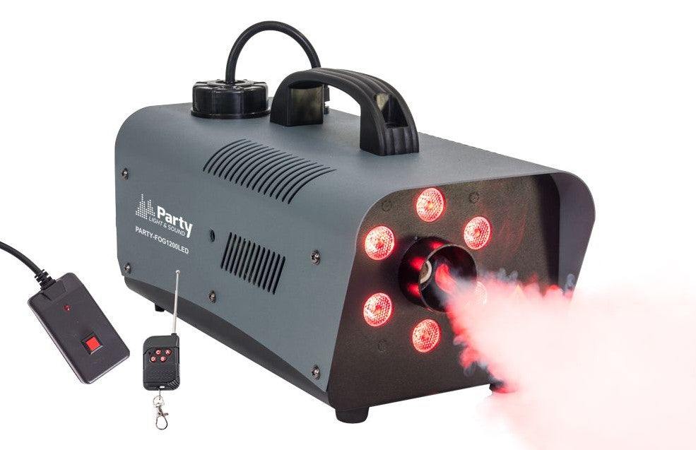 Party FOG1200LED Máquina de Humo de 1200W DMX con 6 Led RGB 1