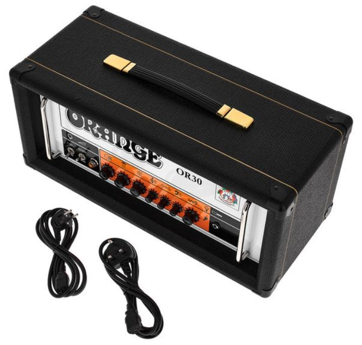 Orange OR30H BLK Amplificador Cabezal Guitarra Negro 15