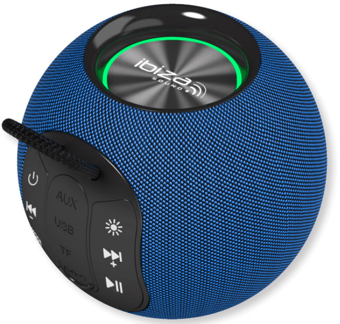 Ibiza Sound Boomy Mini Speaker Minialtavoz Portátil con Bluetooth 1