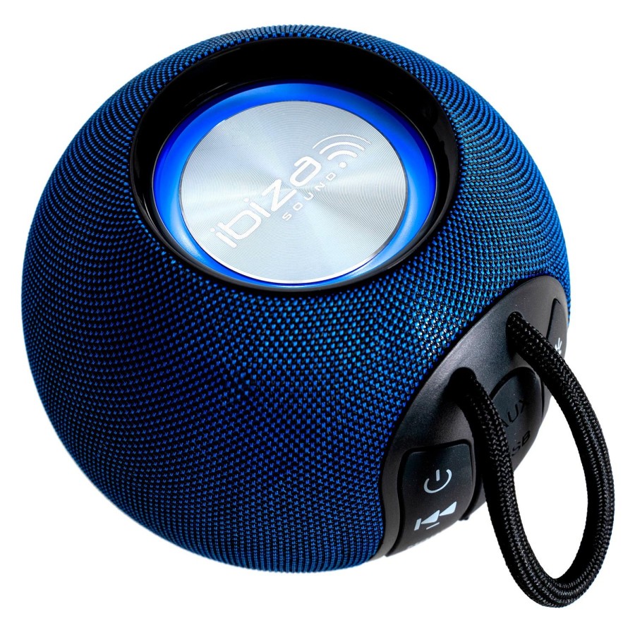 Ibiza Sound Boomy Mini Speaker Minialtavoz Portátil con Bluetooth 4