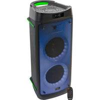 Ibiza Sound Phantom Altavoz Activo 2X6.5 con Doble Efecto Led 1