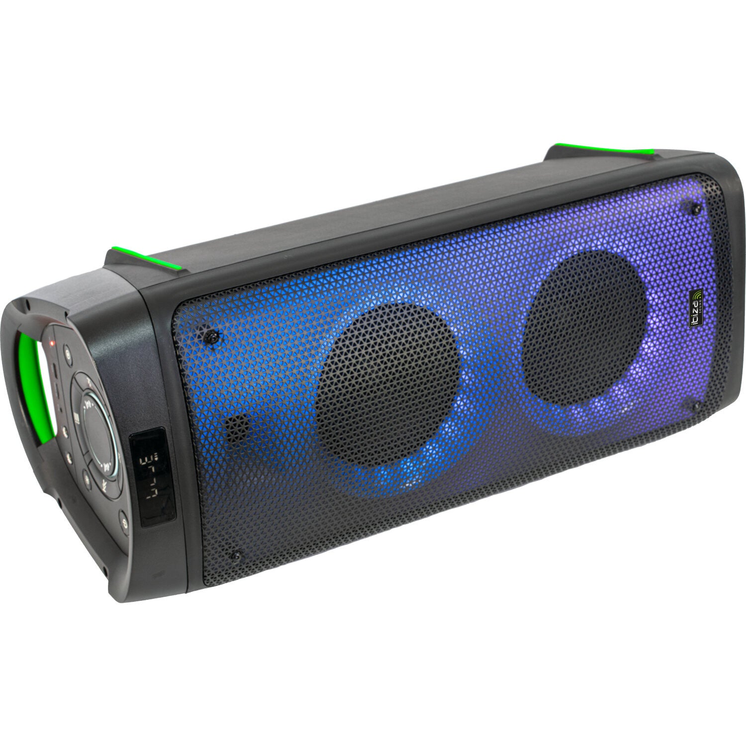 Ibiza Sound Phantom Altavoz Activo 2X6.5 con Doble Efecto Led 2