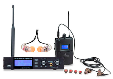 Soundsation -Pack- WF U199 Sistema Inalámbrico Inear + Auriculares JTS IE1 1