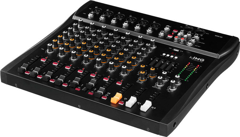 Monacor MXR-80 Mesa de Mezclas 8 Canales 2