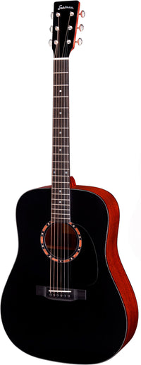 Eastman E2D BK Traditional Guitarra Acústica Dreadnought Negra 1