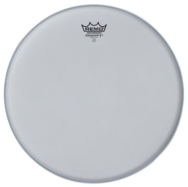 Remo AX011314 Ambassador X14 Parche 13 Pulgadas Blanco Rugoso 1