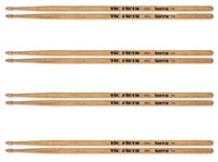 Vic Firth P7AT4PK American Classic Terra Pack 4 Baquetas Batería 6