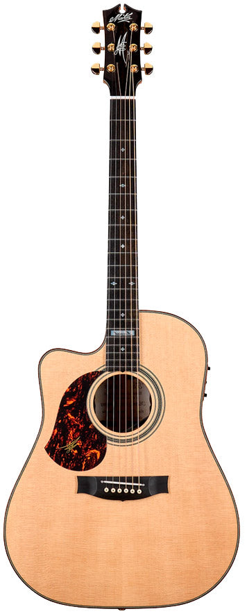 Maton EM100C LH Guitarra Electroacústica para Zurdos Dreadnought 1