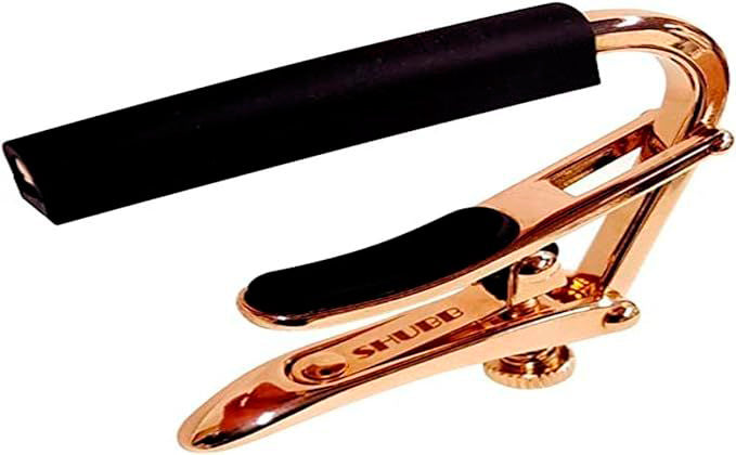 Shubb C1RG Royale Cejilla Guitarra Acústica Eléctrica Rose Gold 1