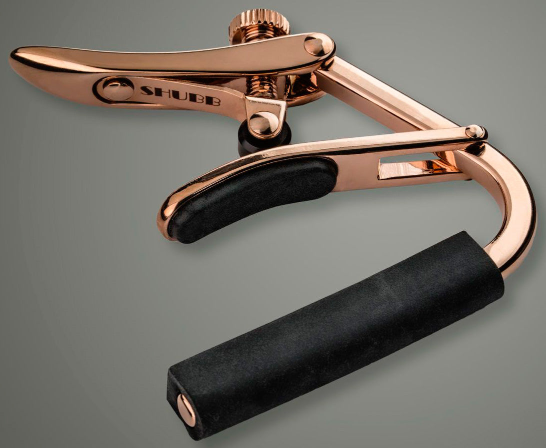 Shubb C2RG Royale Cejilla Guitarra Española Rose Gold 2