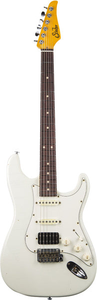 Suhr Classic S Antique HSS RW OW Guitarra Eléctrica Olympic White 1