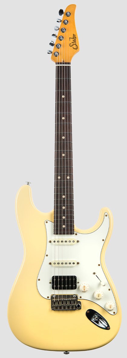 Suhr Classic S Antique HSS RW VY Guitarra Eléctrica Vintage Yellow 1