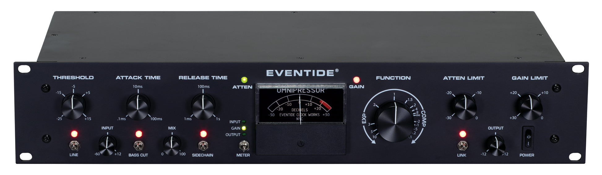 Eventide Omnipressor 2830AU Compresor de Estudio Rack 3