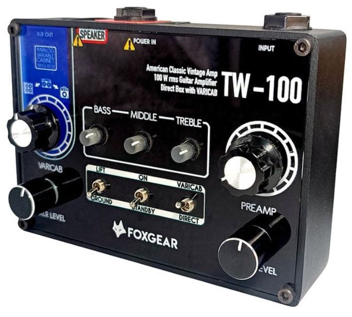 Foxgear TW100 Miniamplificador Guitarra Pedal 2