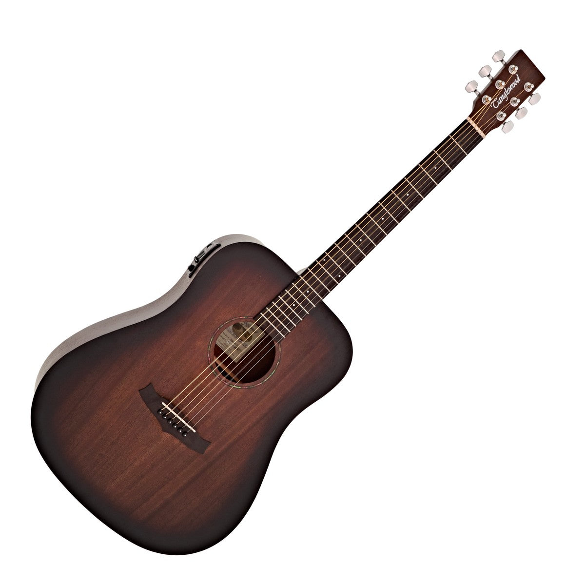 Tanglewood TWCRDCE Crossroads Guitarra Electroacústica Dreadnought Whiskey Barrel Burst Satin 8