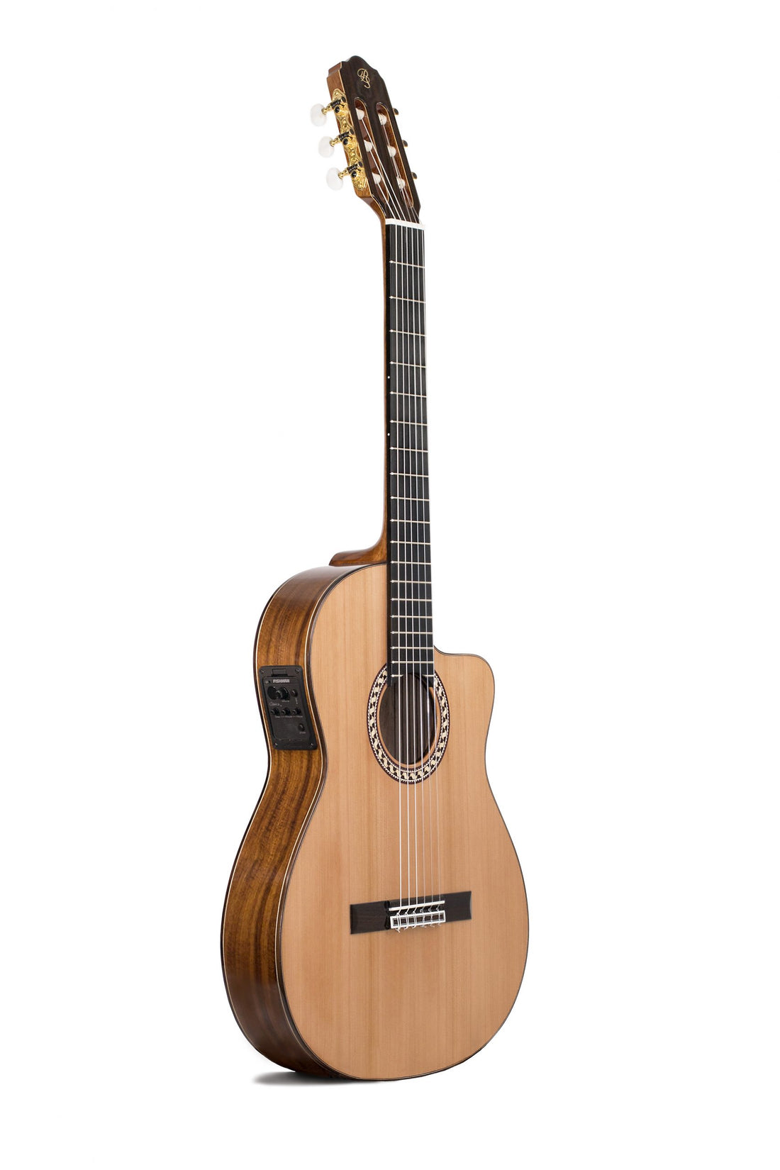 Prudencio Saez 4-CW 56 Guitarra Española Electrificada con Cutaway 1