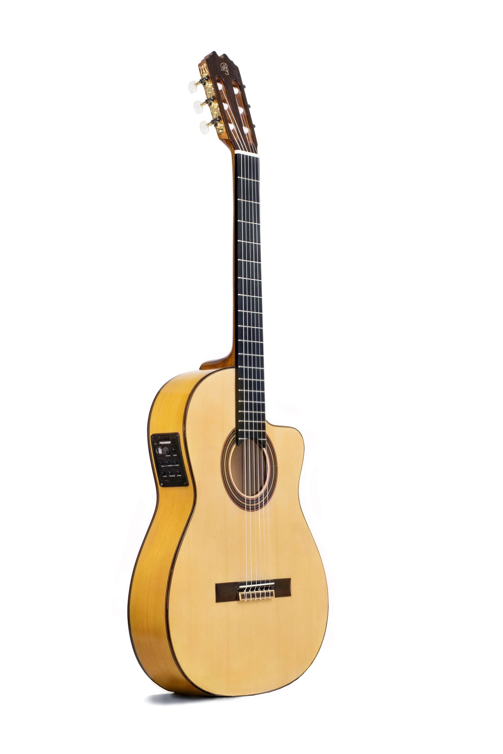 Prudencio Saez 5-CW 57 Guitarra Flamenca Electrificada con Cutaway 1