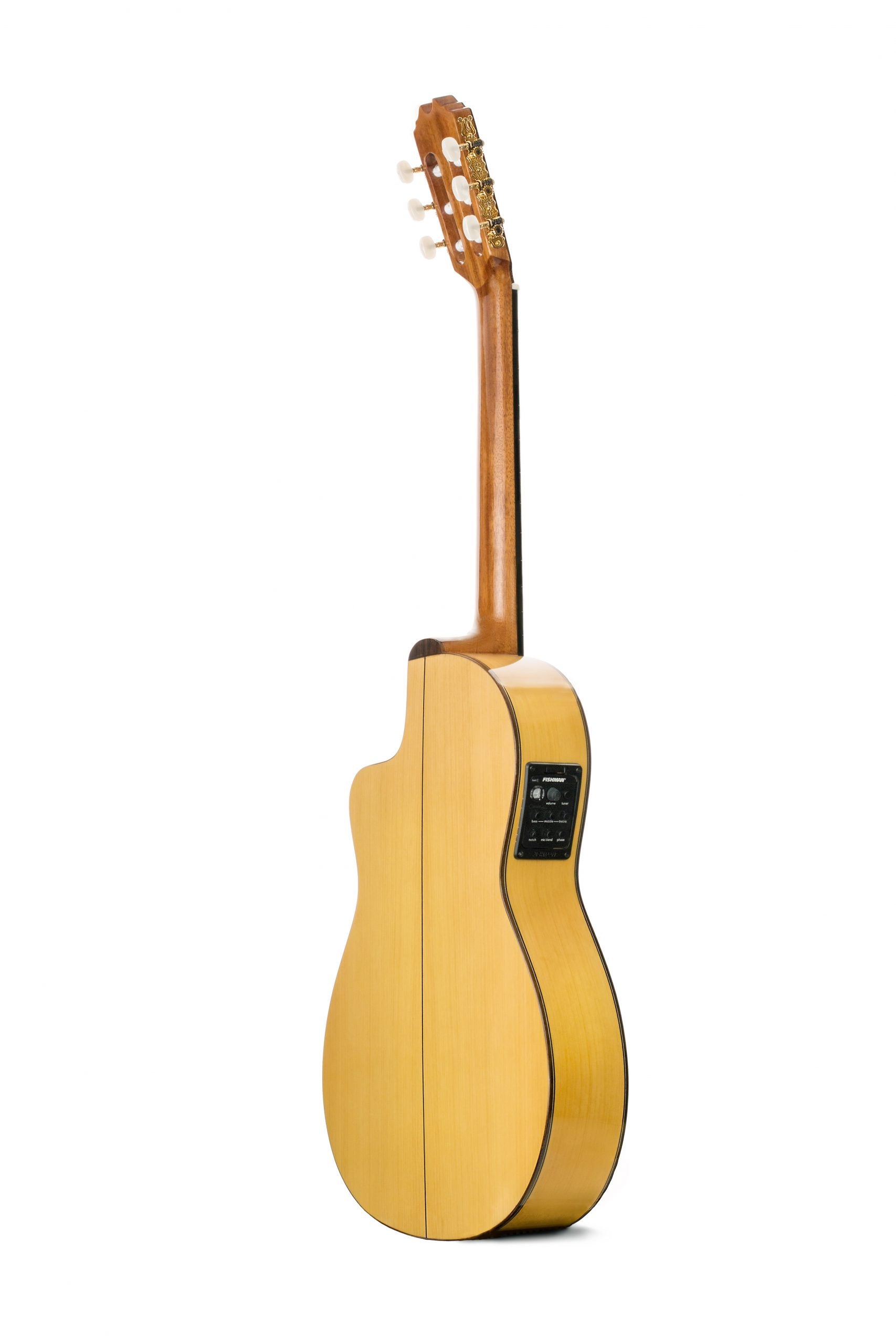 Prudencio Saez 5-CW 57 Guitarra Flamenca Electrificada con Cutaway 2