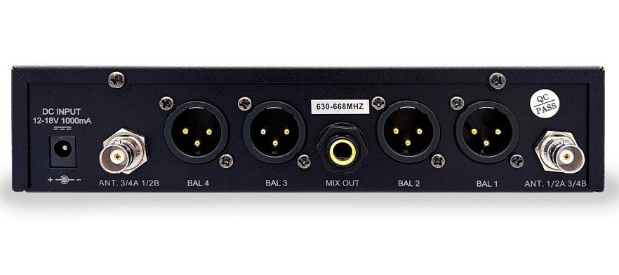 Soundsation WFU404HH A2 Sistema Inalámbrico Cuatro Micrófonos de Mano 3