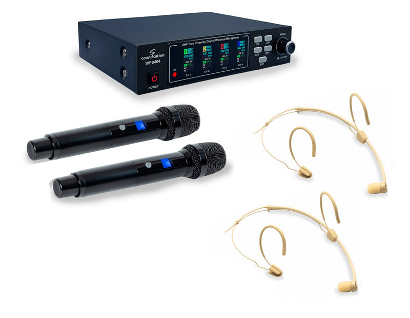 Soundsation WFU404HP A2 Sistema Inalámbrico Cuatro Micrófonos 1