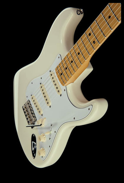 Fender Jimi Hendrix Stratocaster MN Guitarra Eléctrica Olympic White 12