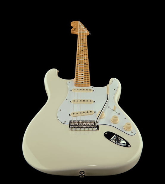 Fender Jimi Hendrix Stratocaster MN Guitarra Eléctrica Olympic White 14