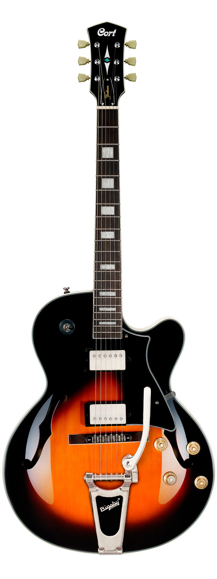 Cort Yorktown BV TAB Guitarra Eléctrica Tabacco Burst 1