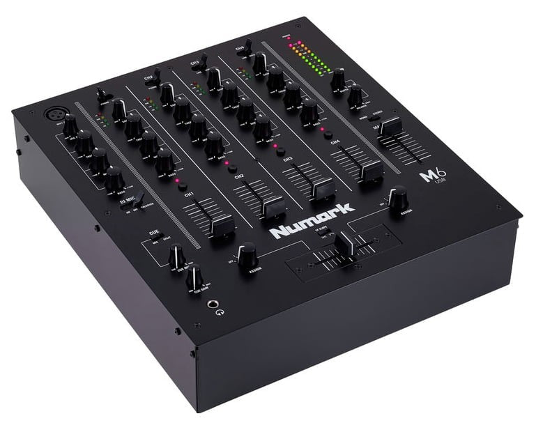 Numark M6 USB Black Mezclador para DJ 2