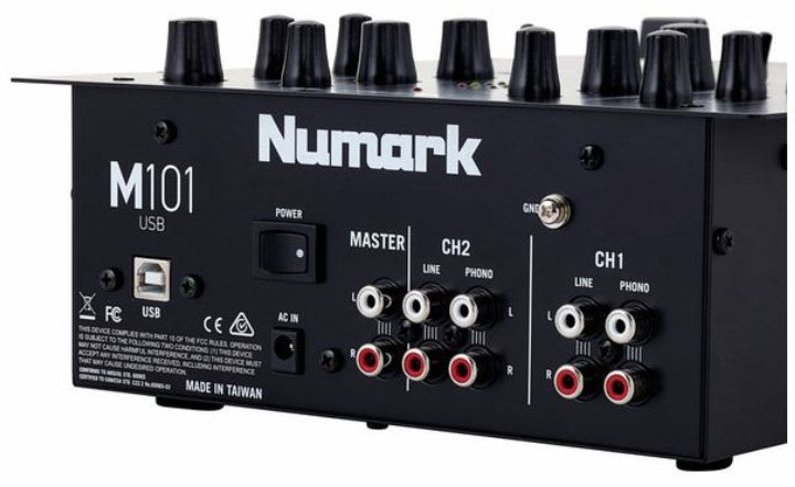 Numark M101 USB Black Mesa de Mezclas DJ 7