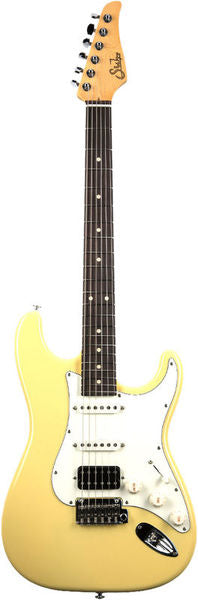 Suhr Classic S HSS RW VY Guitarra Eléctrica Vintage Yellow 1