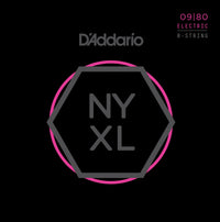 Daddario NYXL0980 Juego 8 Cuerdas Guitarra Eléctrica 009-080 1