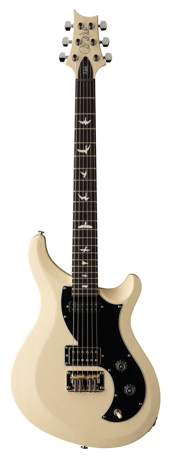 PRS S2 Vela Satin 2024 AWH Guitarra Eléctrica Antique White 1