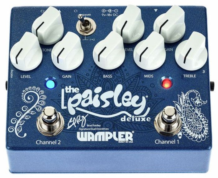 Wampler Paisley Drive Deluxe Brad Paisley Pedal Overdrive 3