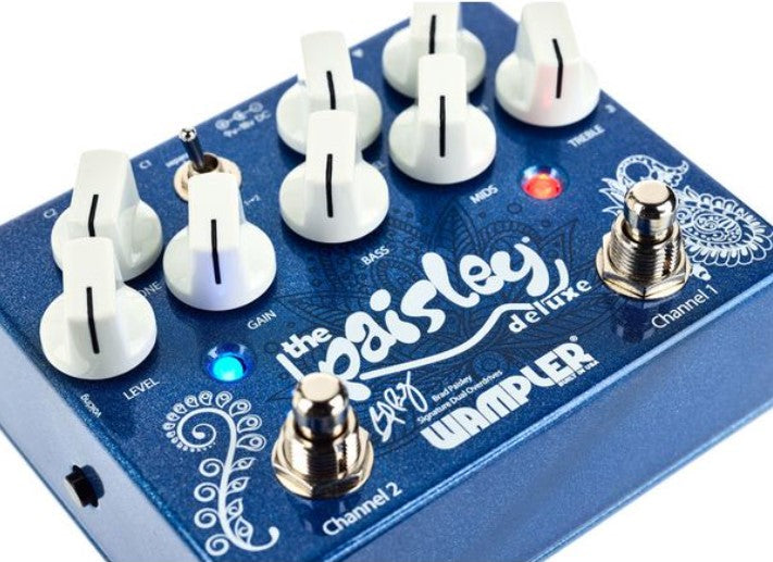 Wampler Paisley Drive Deluxe Brad Paisley Pedal Overdrive 9