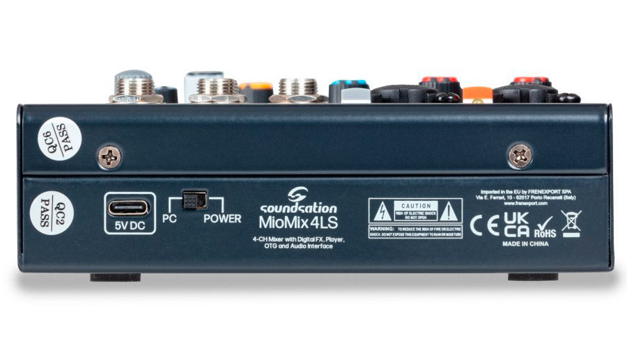 Soundsation Miomix 4LS Mesa de Mezclas 4 Canales 2