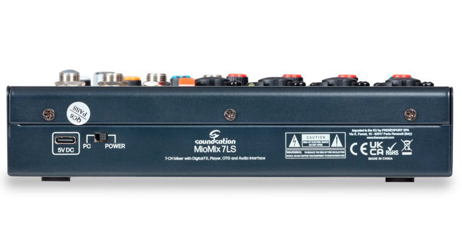 Soundsation Miomix 7LS Mesa de Mezclas 7 Canales 2