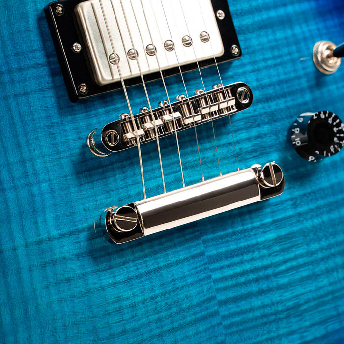 Cort M600 BB Guitarra Eléctrica Blue Burst 4