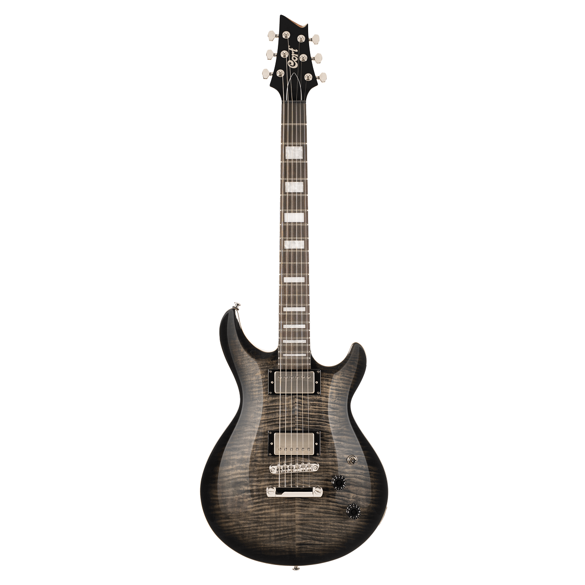 Cort M600 TBB Guitarra Eléctrica Trans Black Burst
