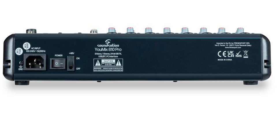 Soundsation Youmix 810 Pro Mesa de Mezclas 10 Canales 2