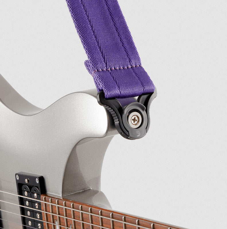 Daddario 50BAL18 Autolock Correa Guitarra Violeta 3