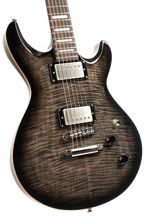 Cort M600 TBB Guitarra Eléctrica Trans Black Burst 4