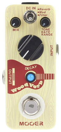 Mooer Woodverb Pedal Reverb para Guitarra Acústica 1